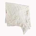White Cotton Wiping Rags Cotton Hosiery Rags Clips 100% Cotton White Color