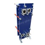 Buy cheap Gasketed Plate Heat Exchanger 0.5mm Painted Plate Frame Heat Exchanger from wholesalers