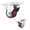 Buy cheap 65kg Capacity Plate Total Lock Pu Light Duty Casters from wholesalers