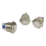 Shenzhen Wholesale Price 19Mm Waterproof 2 Pins Diagram Metal Ball Rocker Push