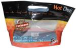 Resealable Grease Proof Bags, Grilled Chicken Bag, Stand Up Roasted Packaging,