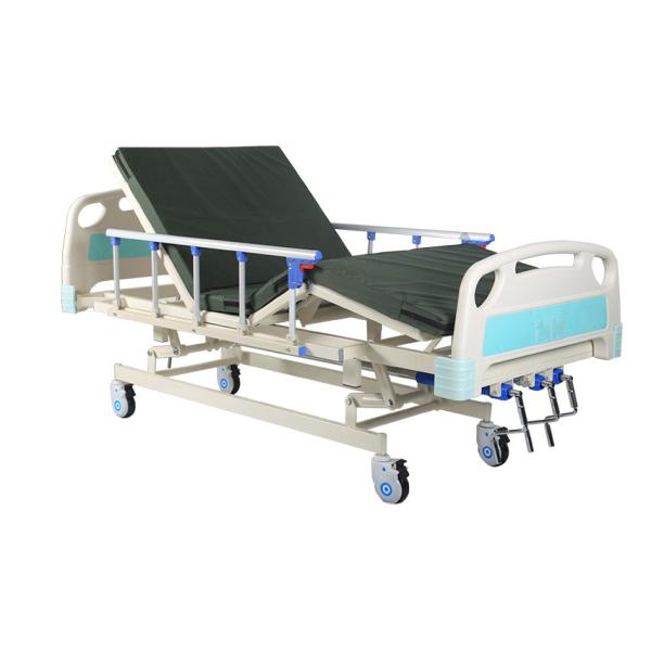 Buy cheap Double Shake Manual Nursing Bed ABS Headboard Elderly Patient Hospital Bed from wholesalers