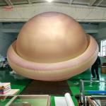 Helium Inflatable LED Light Round Dvertising Air Moon Balloon
