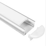 Household 6063 T5 Aluminium Casing LED Light Strip Recessed 21*8mm Extrusion
