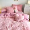 Buy cheap Thick Coral Velvet Bed Sheet Set Luxury Designer Comforter Sets for Winter Protection from wholesalers