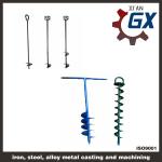 Buy cheap Heavy Duty 11/4” x 66” with 10” Helix “Galvanized” Screw Anchor from wholesalers