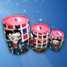 Buy cheap Paintable Gift Tin Cans Waterproof Christmas Cylinder from wholesalers