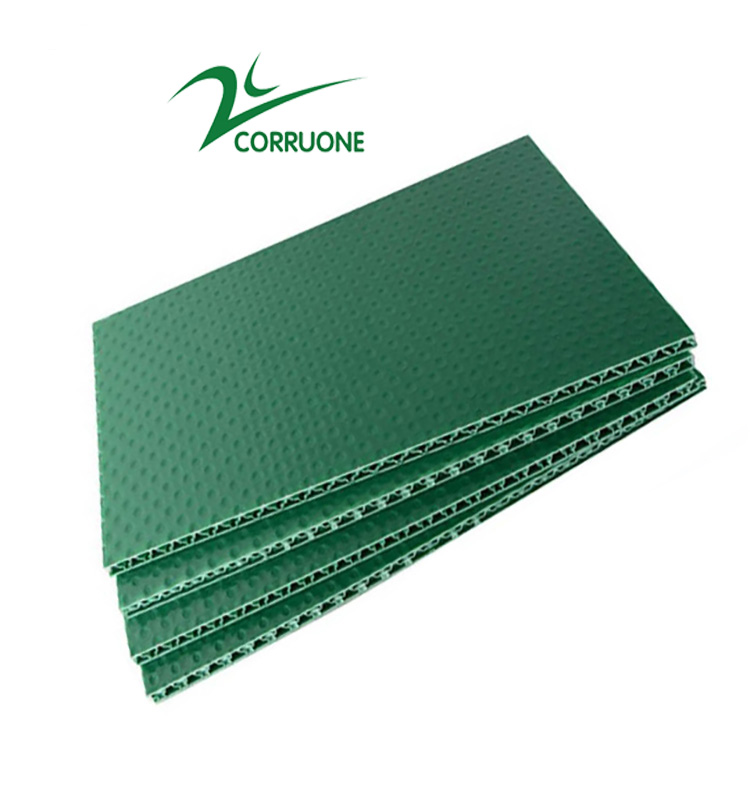 3mm 4mm Recycled Corrugated Plastic Sheets PE PP Hollow Board