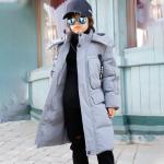 Bilemi Handsome Boy Duck Down Warm Coat Winter Jacket Kids Parka for Teenagers