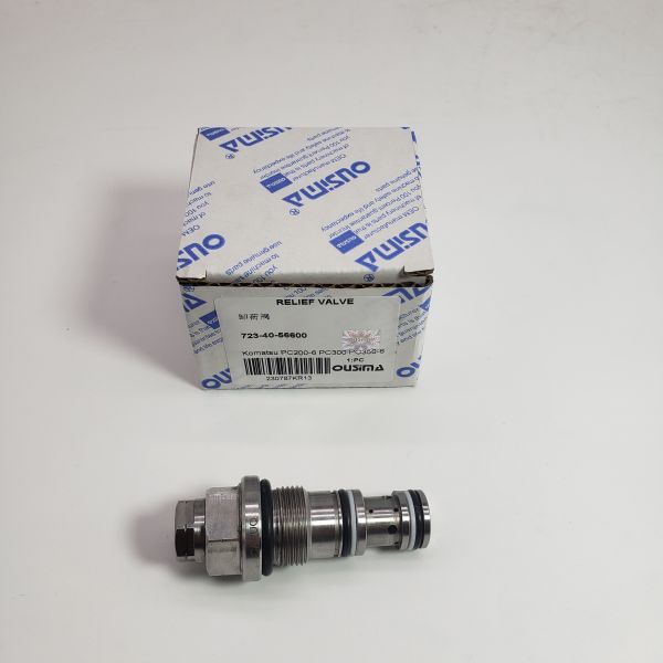 Excavator relief valve 723-40-56600 Unloading valve For KOMATSU PC200-6 PC300 PC350-6