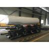 Buy cheap SKD 3 Axle Stainless Steel Tanker Semi Trailer For Oil / Diesel / Gasoline / Kerosene from wholesalers