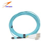 Buy cheap 10 Meters Fiber Optic Accessories LC PC Patch Cord Duplex OM3 Multi Mode product