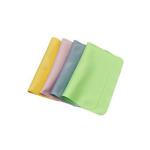 140gsm 185gsm Natural Custom Eyeglass Cleaning Cloth 15*15cm