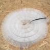 Buy cheap Professional 100mm Diameter White Gutter Brush Leaf Guard 4m Rolls for Gutter Protection from wholesalers