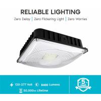 Buy cheap Waterproof LED Surface Mount Canopy Lights , 70W Gas Station LED Light Fixtures product