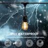 Buy cheap LED Retro Edison Filament Bulb Outdoor Festoon Wedding Festival Decorative Lighting String LED Outdoor Holiday Christmas Lights from wholesalers