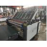 Buy cheap Semi-Automatic Corrugated Cardboard Flute Laminator for Plastic Packaging Material from wholesalers