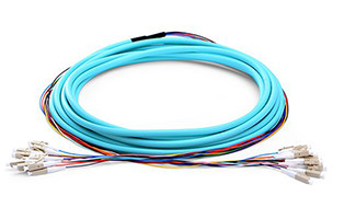 LSZH Jacket LC Fiber Patch Cord For CATV / LANs / Data Center