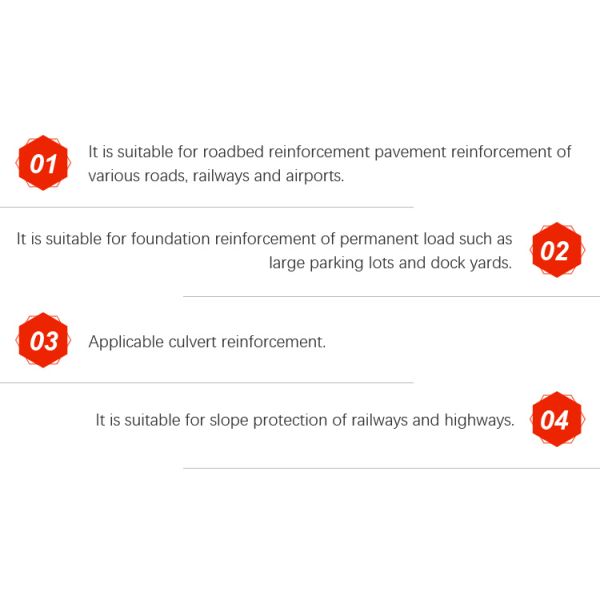 55kn PP Biaxial Geogrid Prices for Road Construction in Traditional Design Style