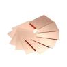 Buy cheap 1m 2m 6m Copper Sheet Metal 10mm ~ 2500mm Brass Sheet Plate from wholesalers