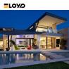 Buy cheap Modern Black Bifold Patio Door Frame Hurricane-Proof Exterior Fold Glass Door For Villa Rooms from wholesalers