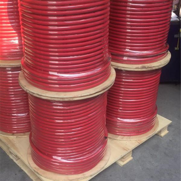 Buy cheap Wooden Reel Packed Air Water Hose Black Red General Purpose 300 Psi WP from wholesalers