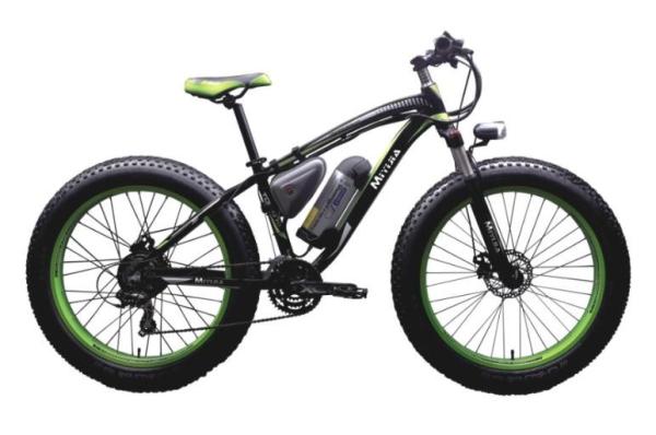 Buy cheap Snow 26''-4.0 Tire Mountain Electric Bike Rear Motor 48V 500W SHIMANO 21 Speed from wholesalers