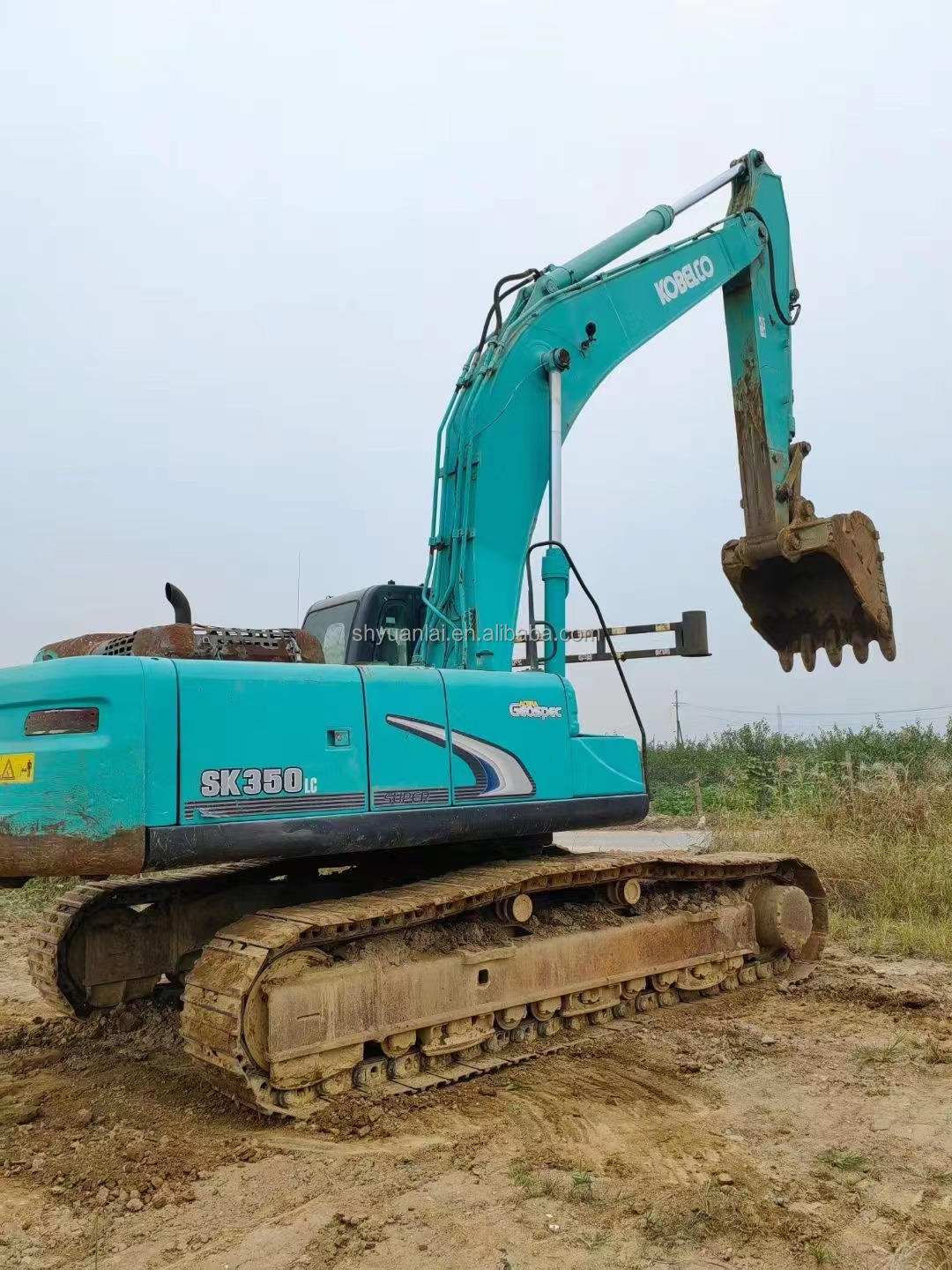 Original Hydraulic Valve and Durable Steel 2019 Kobelco SK350 Excavator for Operation
