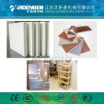 Durable Foam Plate Making Machine Kitchen Cabinets Furniture PVC WPC Crust