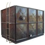 Modular Enamel Water Tank Thermal Sectional Panel Water Storage Container