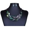 Buy cheap European and American retro color drip plus drill leaves sweater chain kit from wholesalers