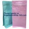 Buy cheap Matt Metalized Flat Bottom Pouch Coffee Beans Bag,Metal Hole PVC Travel Document Zip Pouch Packing Bags, Bagease, Bagpla from wholesalers