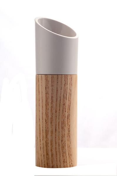 Buy cheap Manual Coarse Sea Salt Grinder Creative Wooden Pepper Powder Grinder from wholesalers