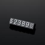 Buy cheap Retail Shops Acrylic Sign Holder Acrylic Transparent Price Cube Tag from wholesalers