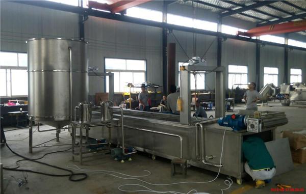 Buy cheap peanut frying line, peanut frying machine, peanut oil roaster, nuts fryer from wholesalers