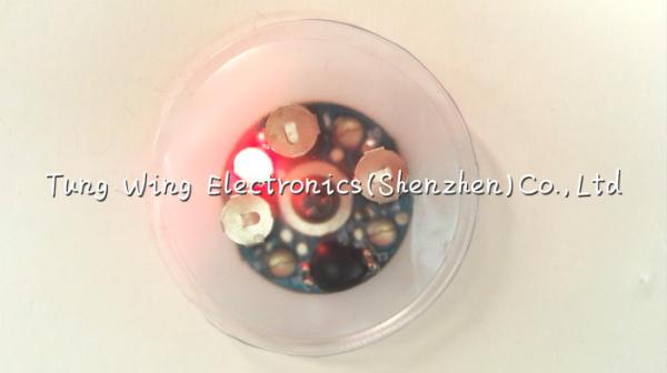 Buy cheap Flashing Waterproof Round push button module for Kid 's Clothing , Shoes, Pillow from wholesalers