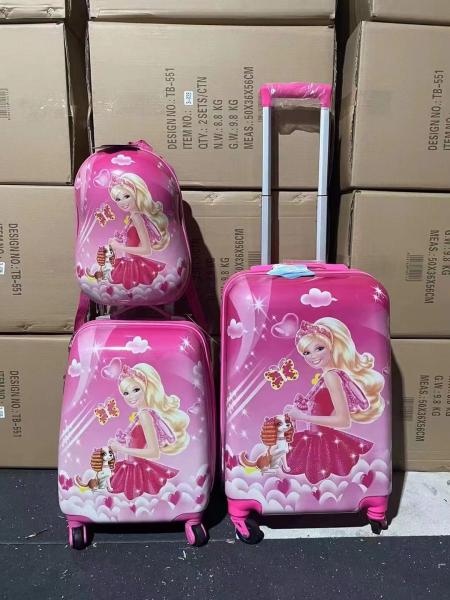 Buy cheap Cartoon Print 4 Wheels Child Luggage Spinner ABS PC Kids Children Suitcase from wholesalers