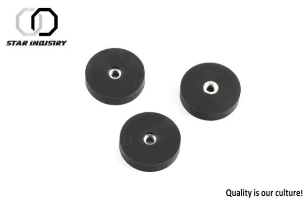 Buy cheap Magnetic Base Rubber Coated Magnets for LED Lighting , Top Magnet Manufacturers In China and Suppliers In The USA from wholesalers
