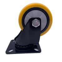 Buy cheap 3'' Swivel Plate PU Caster product