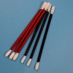 In Stock 768 Twisted Head Polyester Detailing Swab Cleanroom Microfiber Swab for