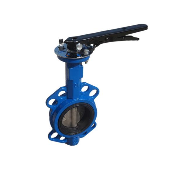 Buy cheap API609 Wafer Type Ductile Iron DI Butterfly Valve DN200 from wholesalers