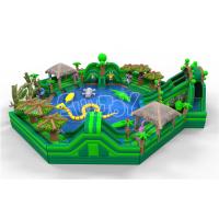 Buy cheap Inflatable Jungle Water Park For Commercial Use Customized Size PVC Tarpaulin product