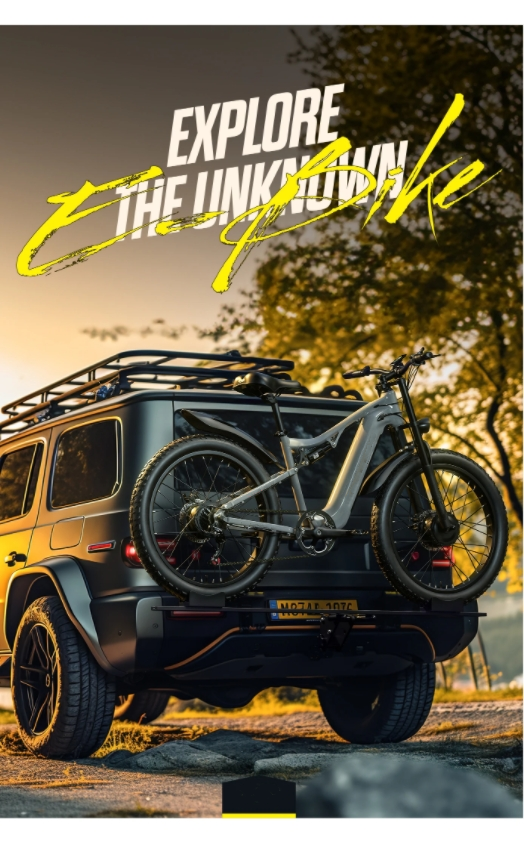 Full Suspension Electric Mountain Bike 48V 1000W 17.5Ah Hidden Lithium Battery Power