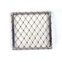 Buy cheap Diamond Strongest Type Tend Knotted Ss Rope Mesh AISI304 For Zoo Enclosure product