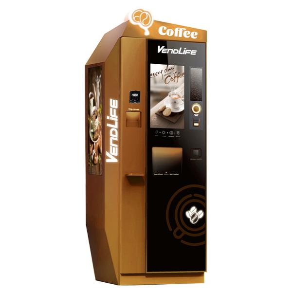Buy cheap Commercial Electric Coffee Vending Machine Automatic Payment from wholesalers