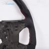 Buy cheap Custom Gloss Carbon Fiber Ford Fiesta Steering Wheel Black Perforated Leather from wholesalers
