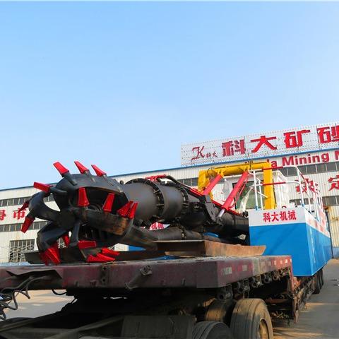 Buy cheap 30m Length Gold Dredge Boat 25m River Dredging Machine from wholesalers