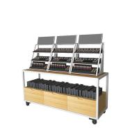 Buy cheap Exquisite Wooden Cosmetic Store Furniture Modern Various Shapes Available product