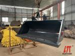 Heavy Loading Mini PC Excavator Mud Bucket 1500mm Width Light Load Mini