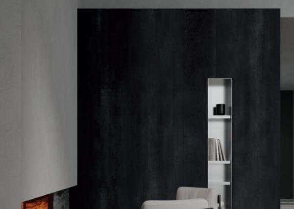 Grey Polished Porcelain Tiles With <0.5% Water Absorption Stain Resistant Finish